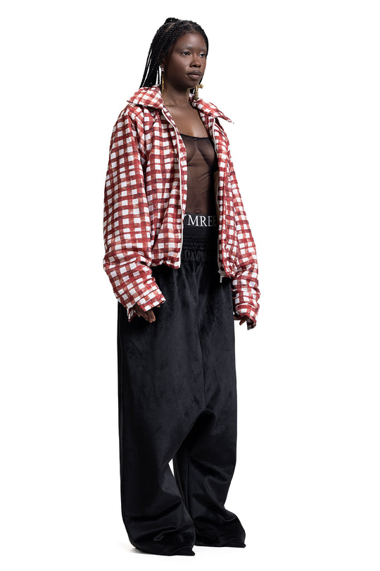 RED CHECKERED JACKET 1
