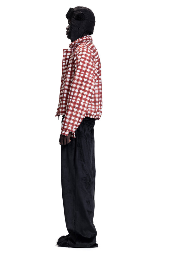 RED CHECKERED JACKET 1