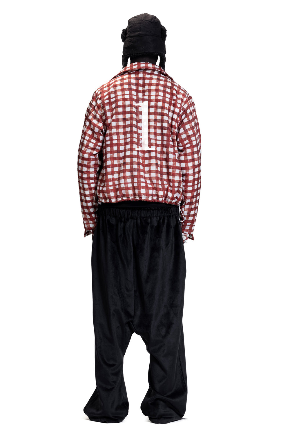 RED CHECKERED JACKET 1