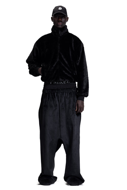 BLACK FUR JACKET