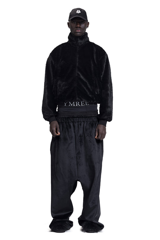 BLACK FUR JACKET