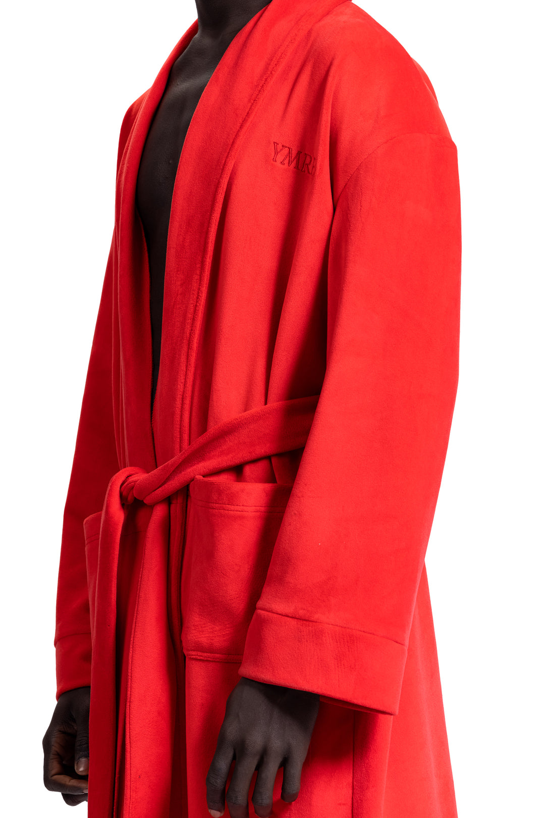 SCARLET VELOUR ROBE