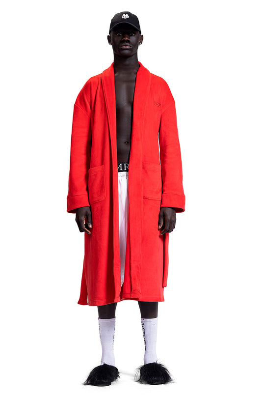 SCARLET VELOUR ROBE