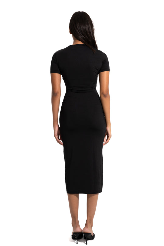 YMREE ICON MIDI DRESS