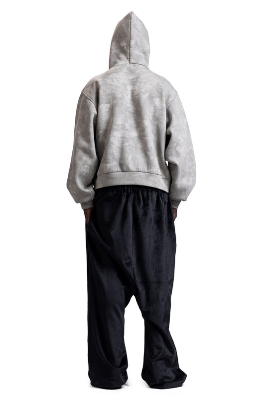 WASHED GREY ARCHIVES ZIP-UP