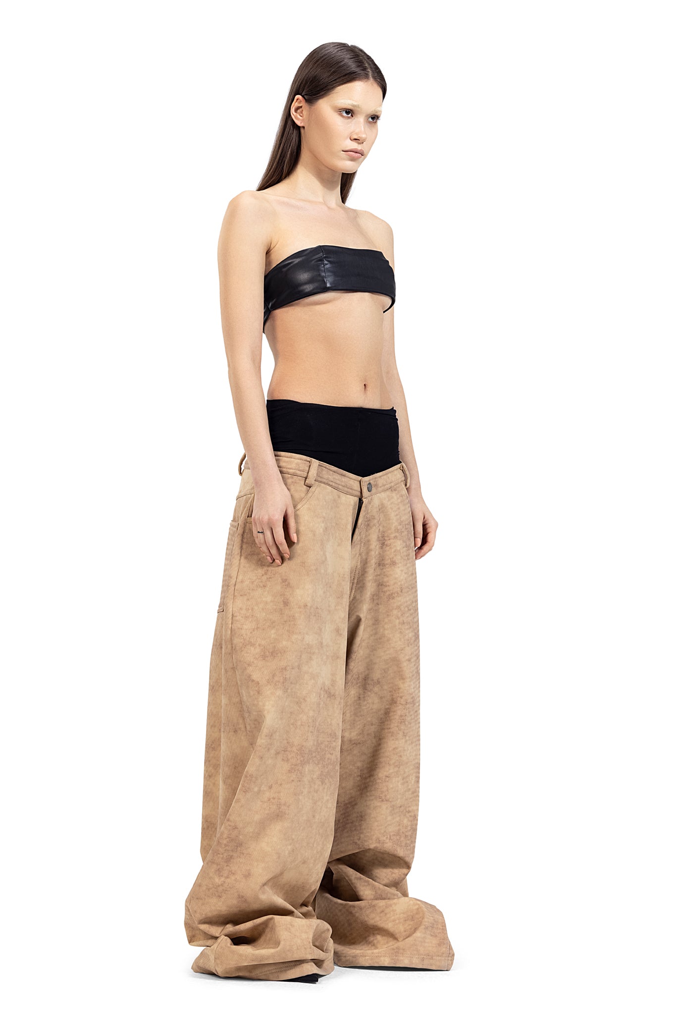 STONE WASH OVERSIZED PANTS