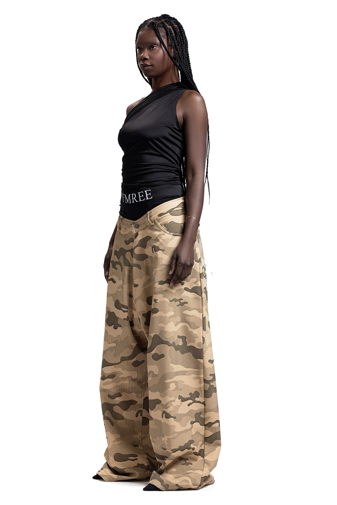 CAMO OVERSIZED PANTS