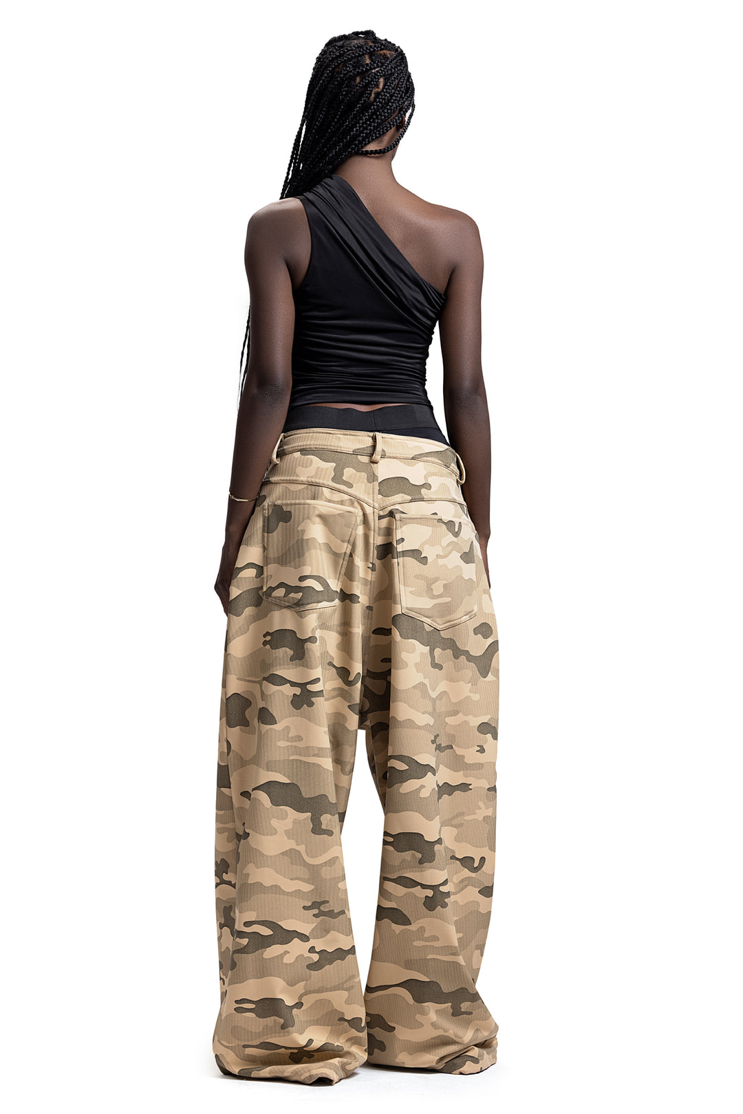 CAMO OVERSIZED PANTS