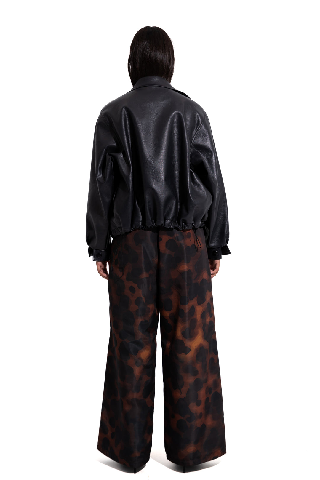 BROWN BIOMEDICAL PRINT PANTS