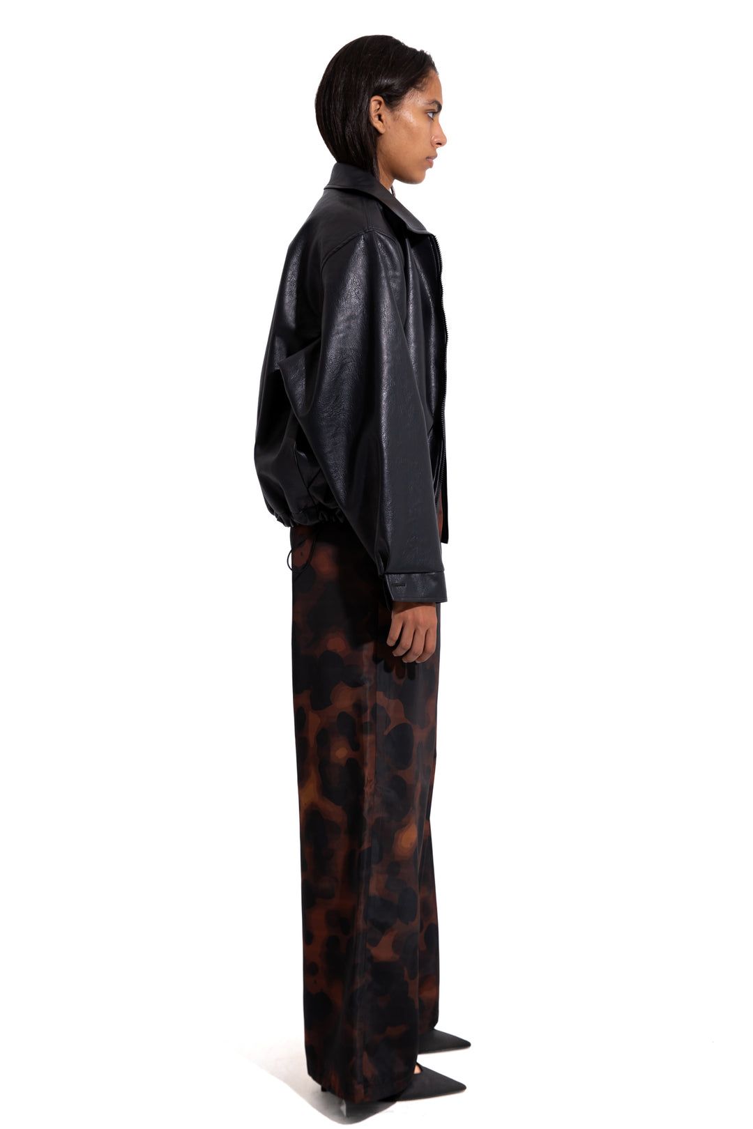 BROWN BIOMEDICAL PRINT PANTS