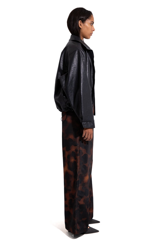 BROWN BIOMEDICAL PRINT PANTS