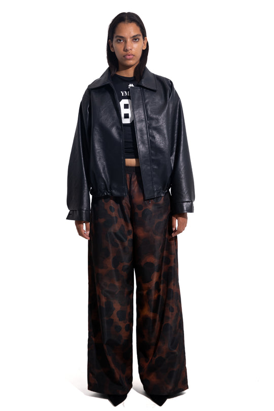 BROWN BIOMEDICAL PRINT PANTS