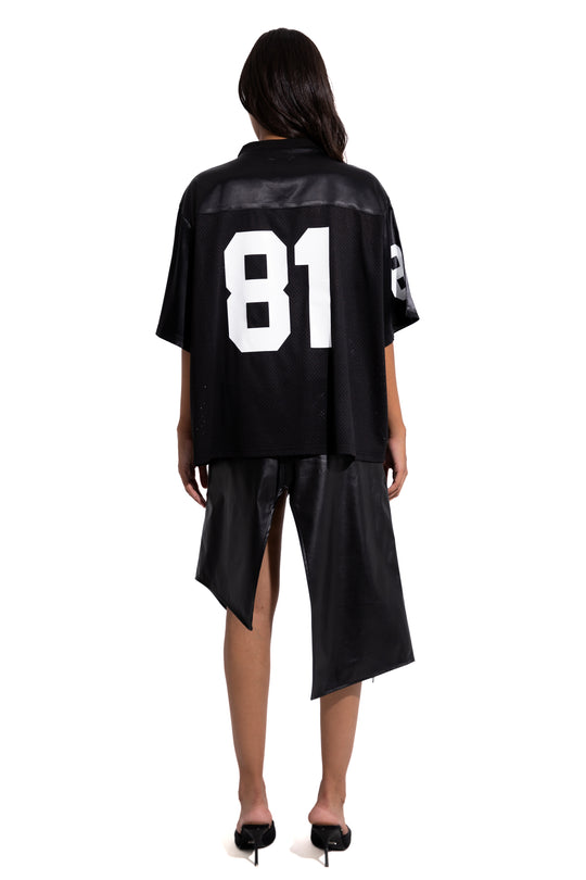 81 OVERSIZED JERSEY IN BLACK