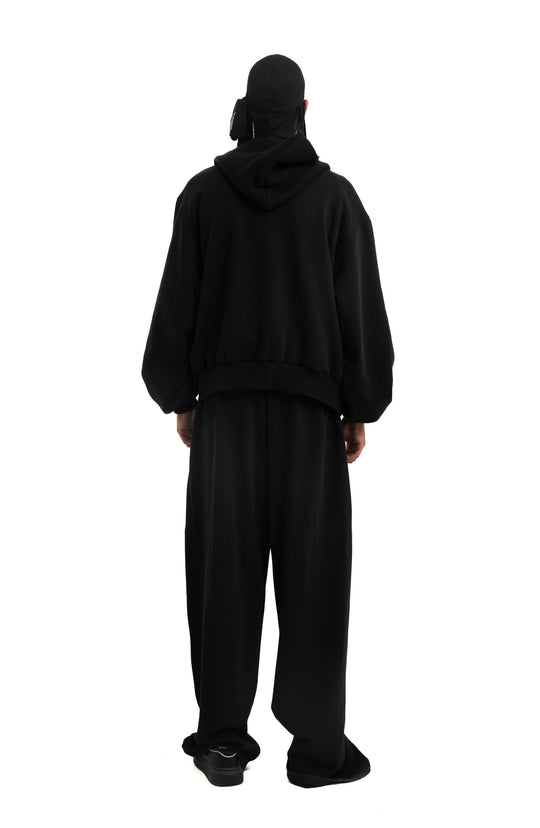 Y PATCH ZIP-UP HOODIE
