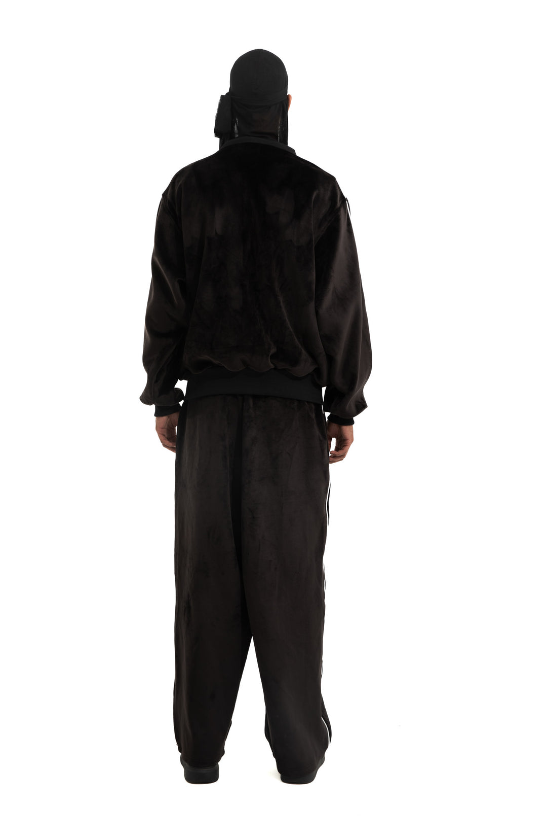 VELOUR TRACKSUIT PANTS