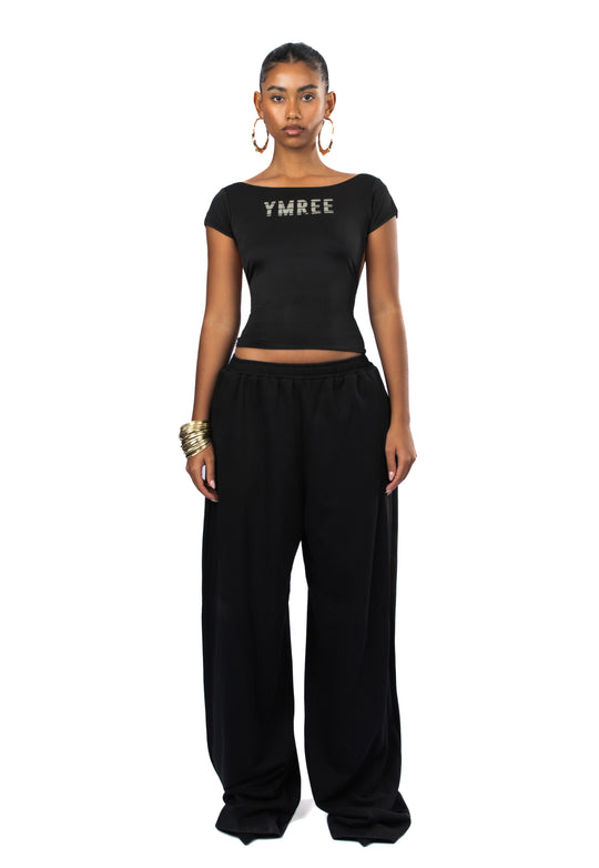 YMREE BACKLESS TOP