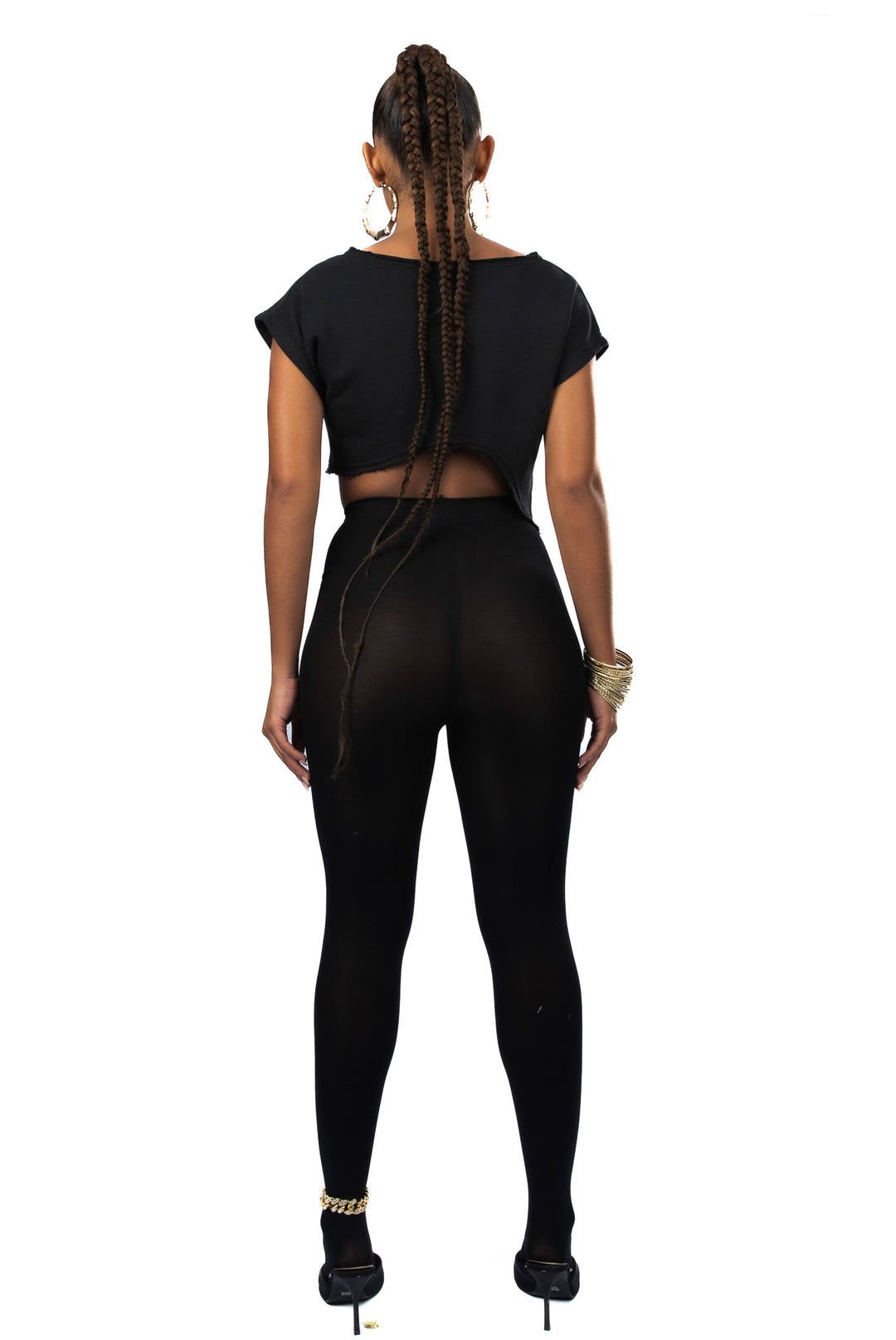 ASYMMETRICAL CROP TOP