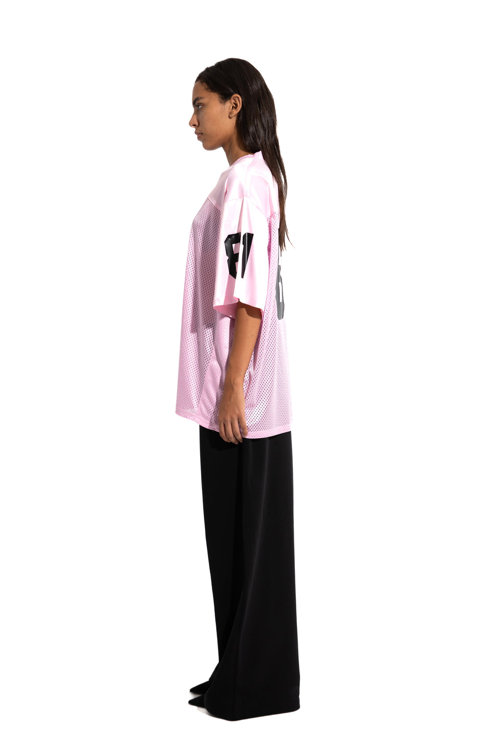 81 OVERSIZED JERSEY IN PINK