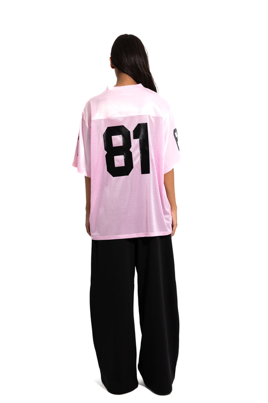 81 OVERSIZED JERSEY IN PINK