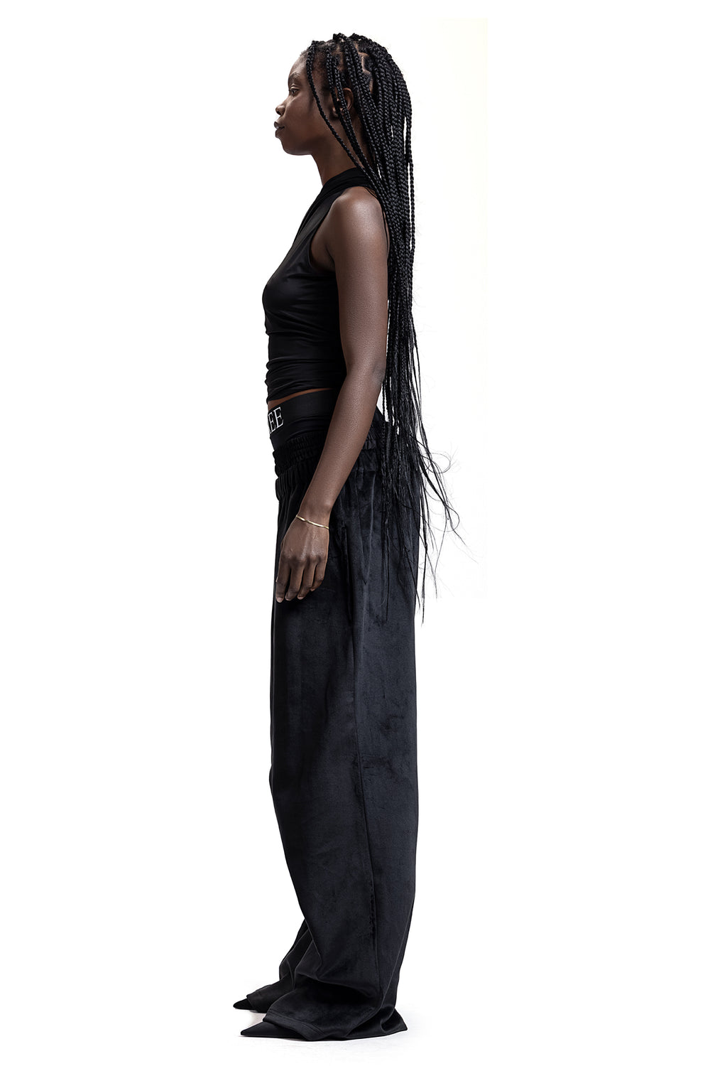 OVERSIZED VELOUR PANTS