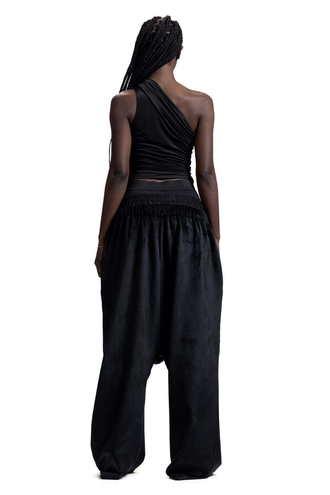 OVERSIZED VELOUR PANTS
