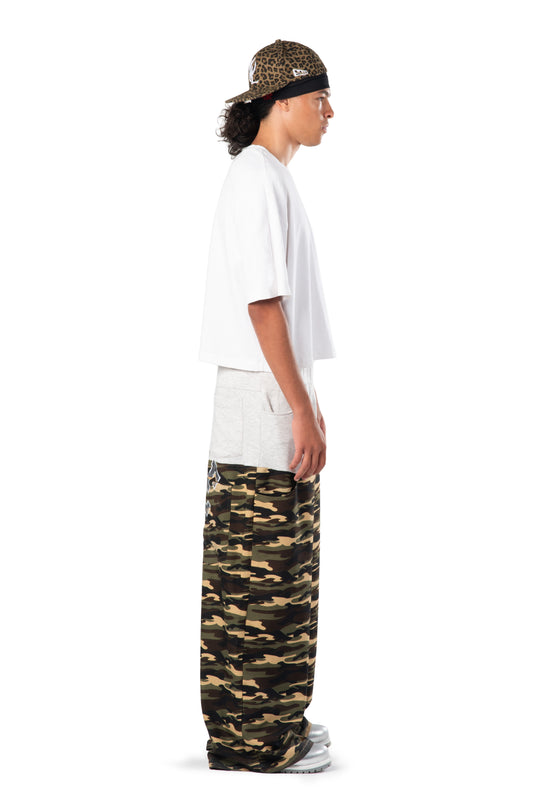 DUAL FABRIC CARGO SWEATS