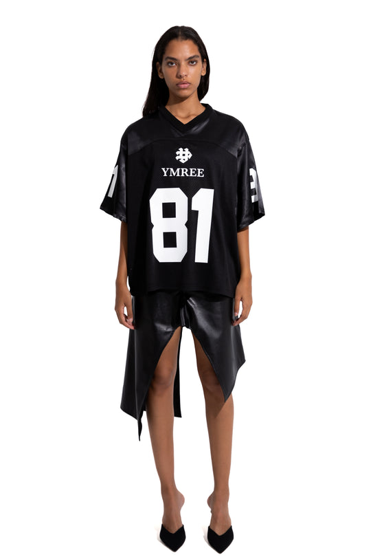 81 OVERSIZED JERSEY IN BLACK