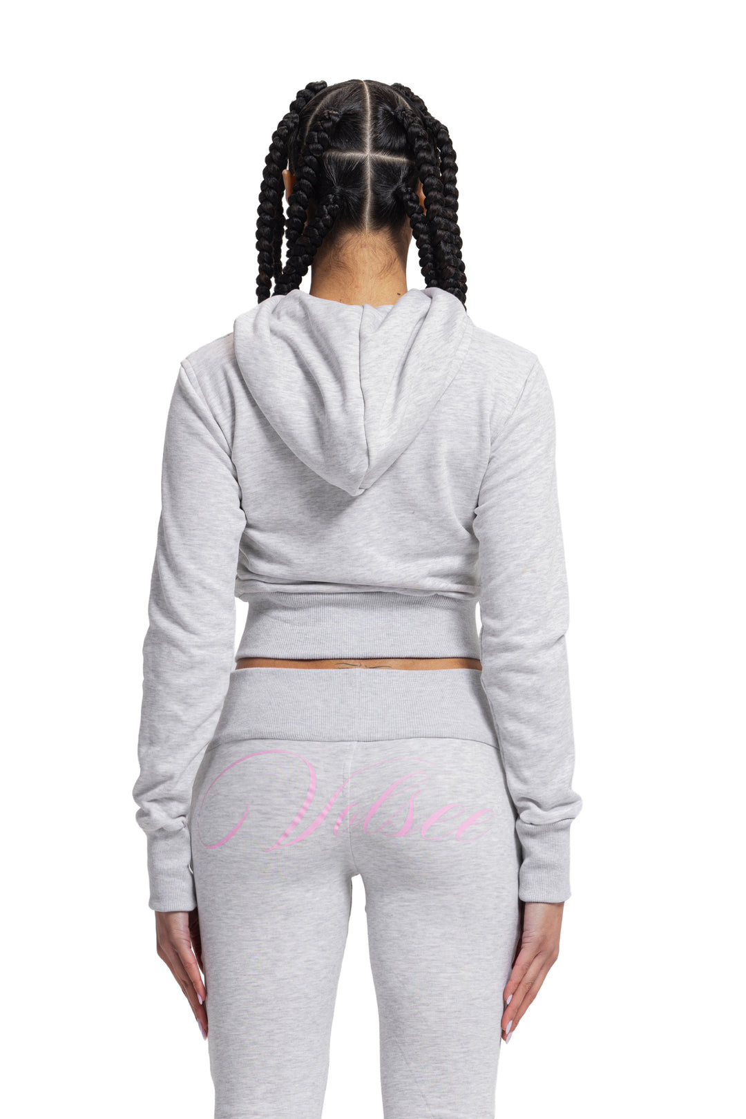 VOLSEE ZIP-UP HOODIE GREY