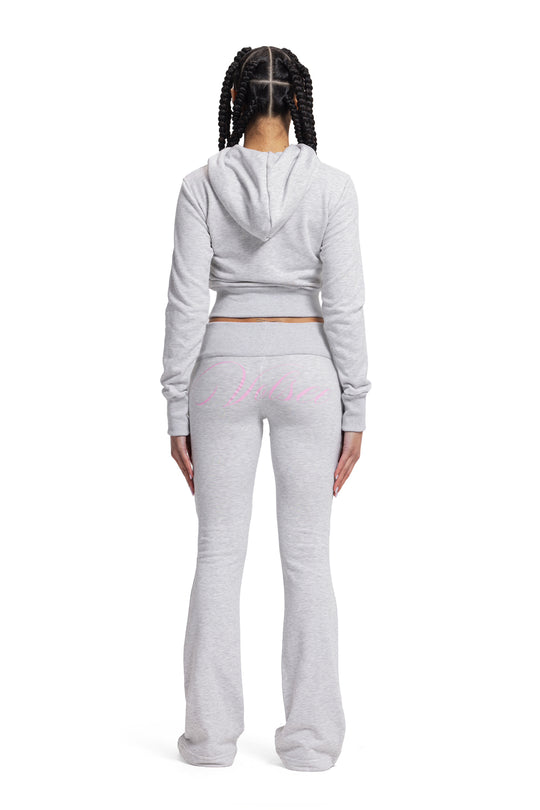 VOLSEE ZIP-UP HOODIE GREY