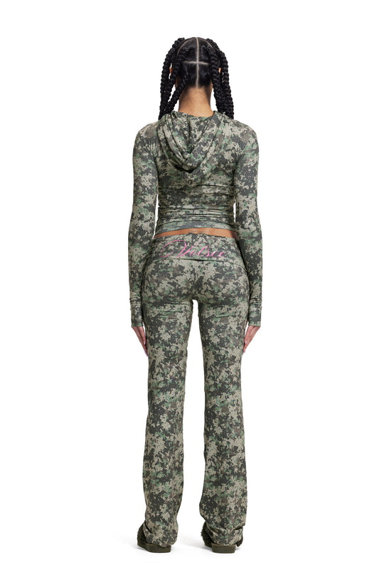 ARMY FOLDABLE PANTS PINK VOLSEE PRINT