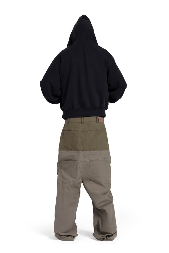 ARMY DOUBLE-WAIST PANTS