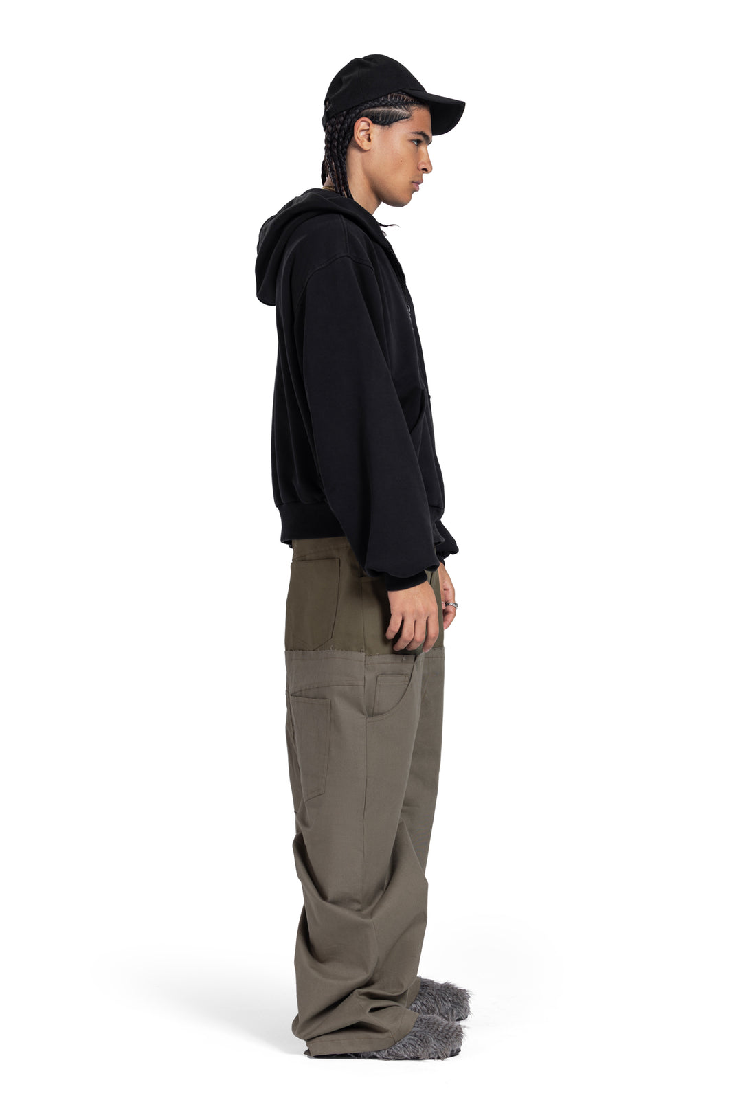 ARMY DOUBLE-WAIST PANTS