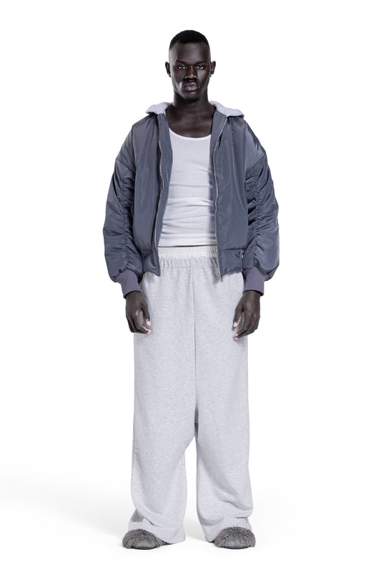 DARK GREY BOMBER JACKET