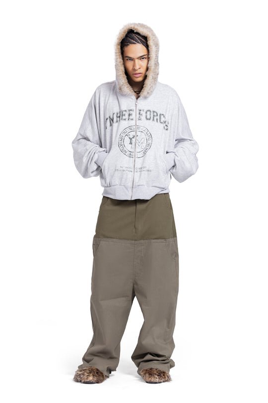 AIRFORCE ZIP-UP WITH FUR