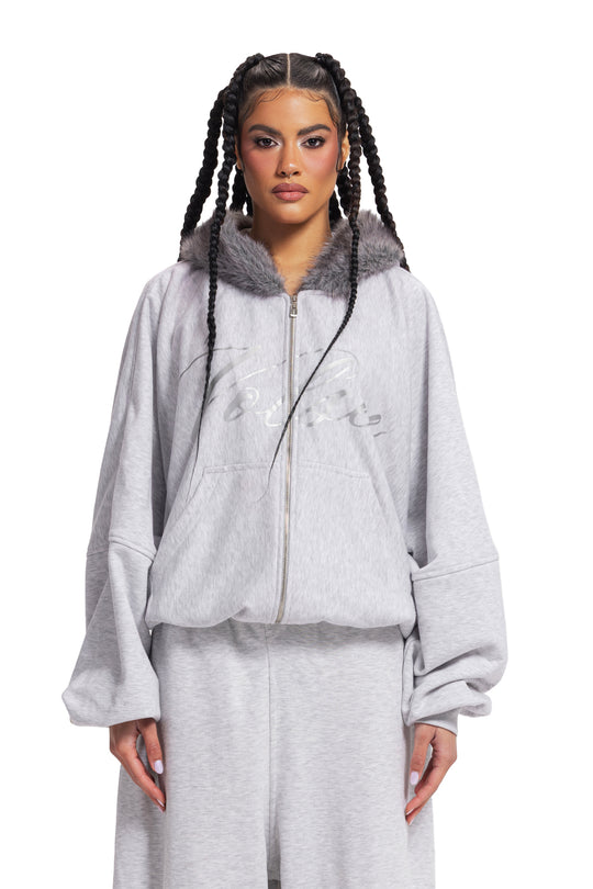 VOLSEE ZIP-UP WITH FUR