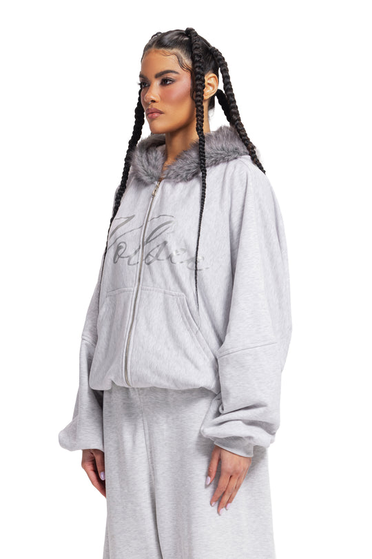VOLSEE ZIP-UP WITH FUR