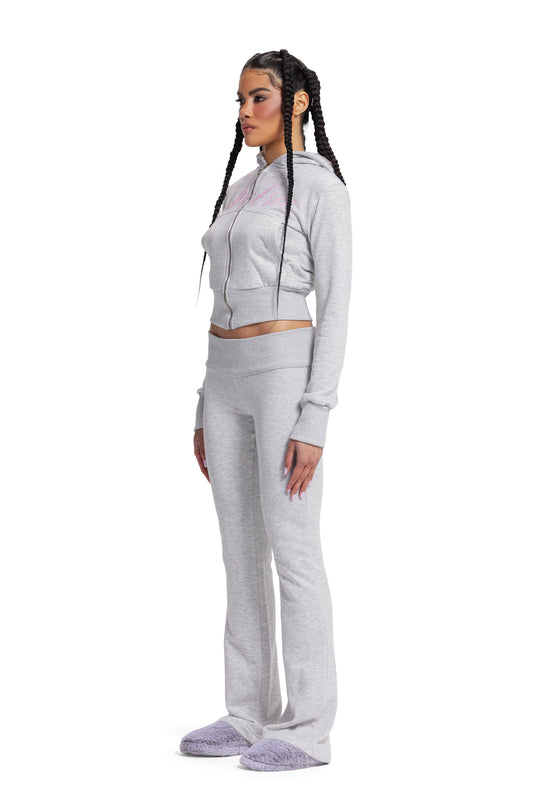 VOLSEE ZIP-UP HOODIE GREY
