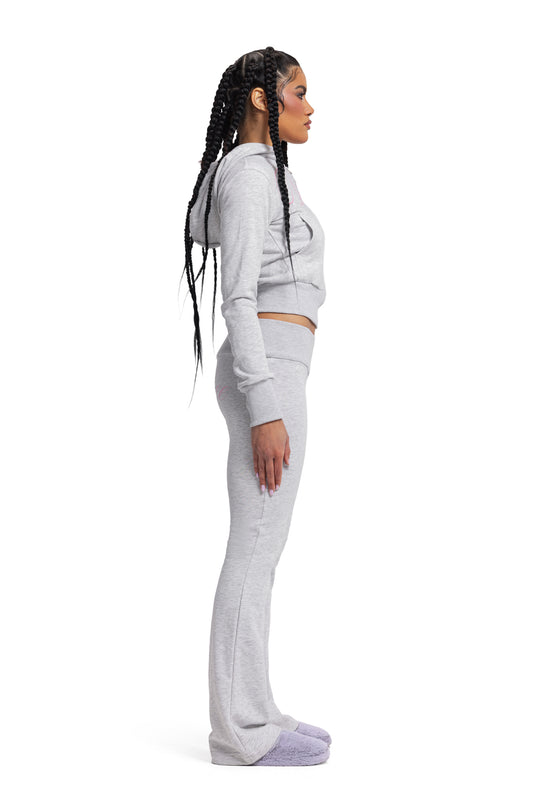 VOLSEE ZIP-UP HOODIE GREY