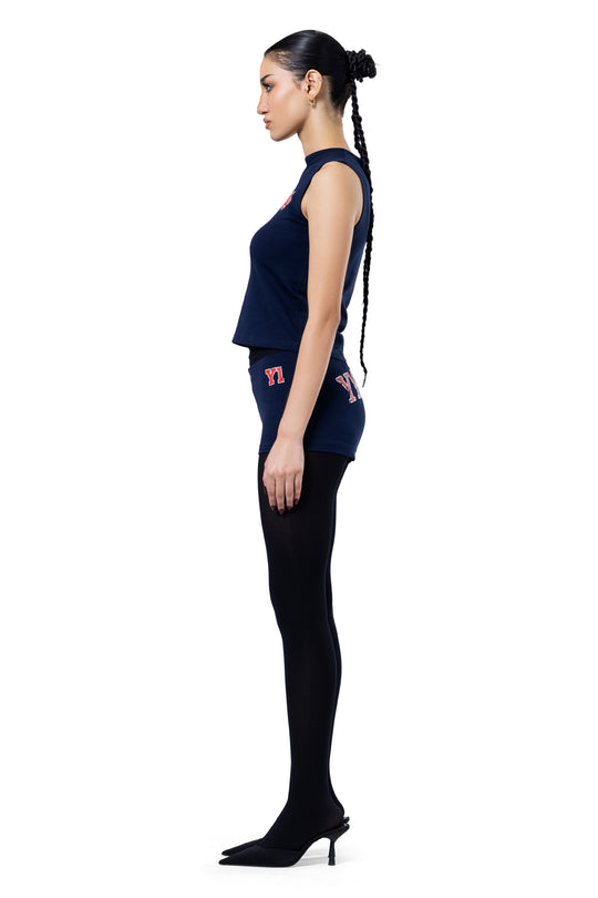 Y1 NAVY YMREE SHORTS