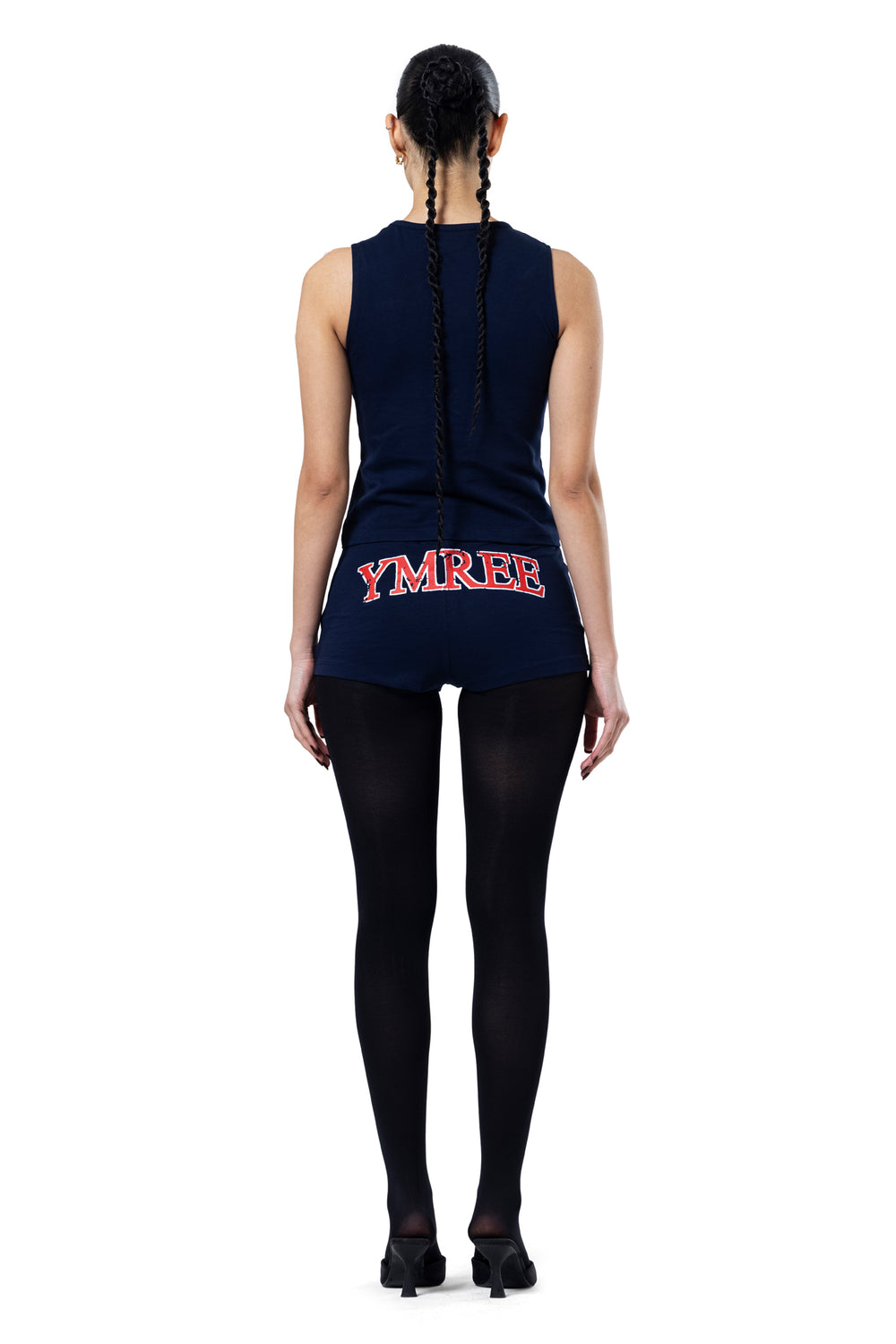 Y1 NAVY YMREE SHORTS