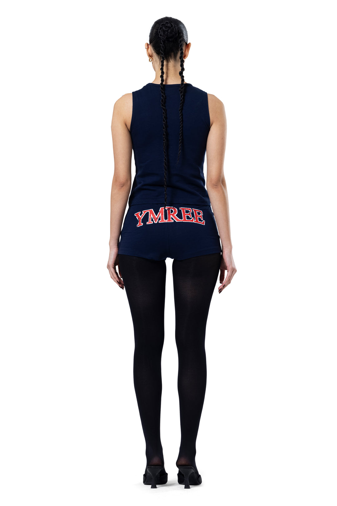 Y1 NAVY YMREE SHORTS
