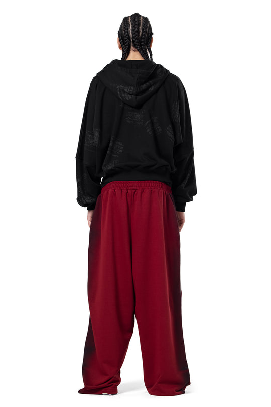 BURGUNDY YMREE SWEATPANTS