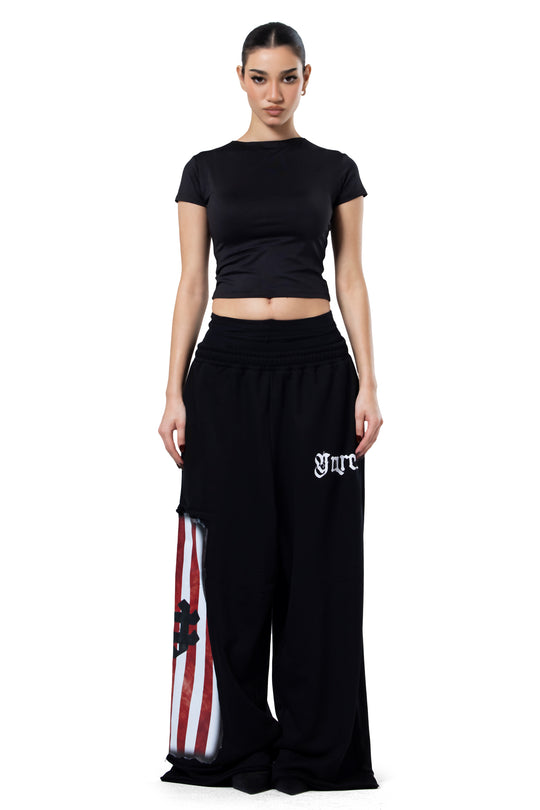 YMREE FLAG PANTS