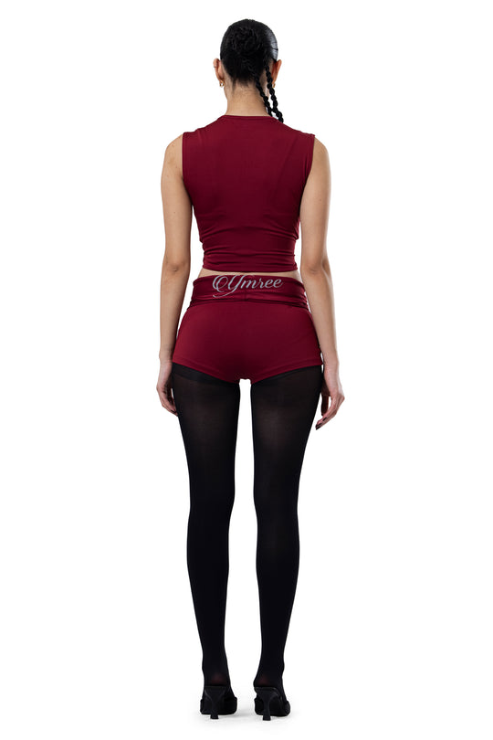 CALLIGRAPHY WAIST SHORTS