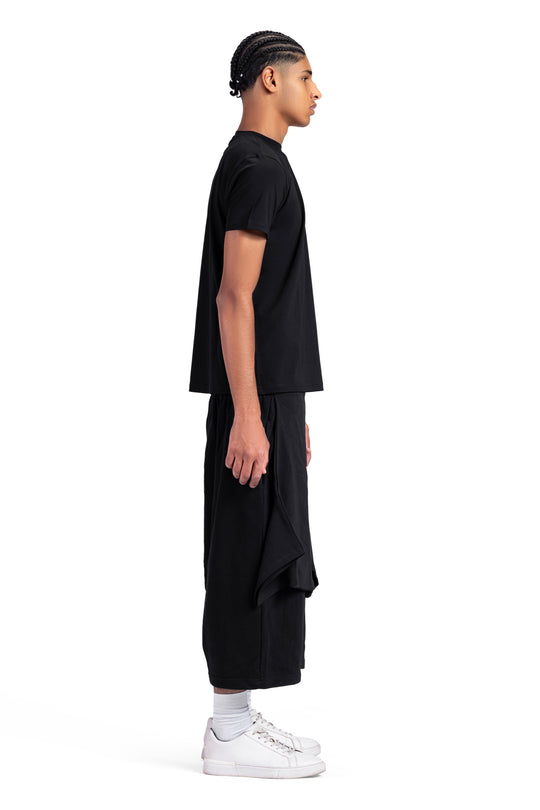 NUMBER 1 TSHIRT SHORTS BLACK