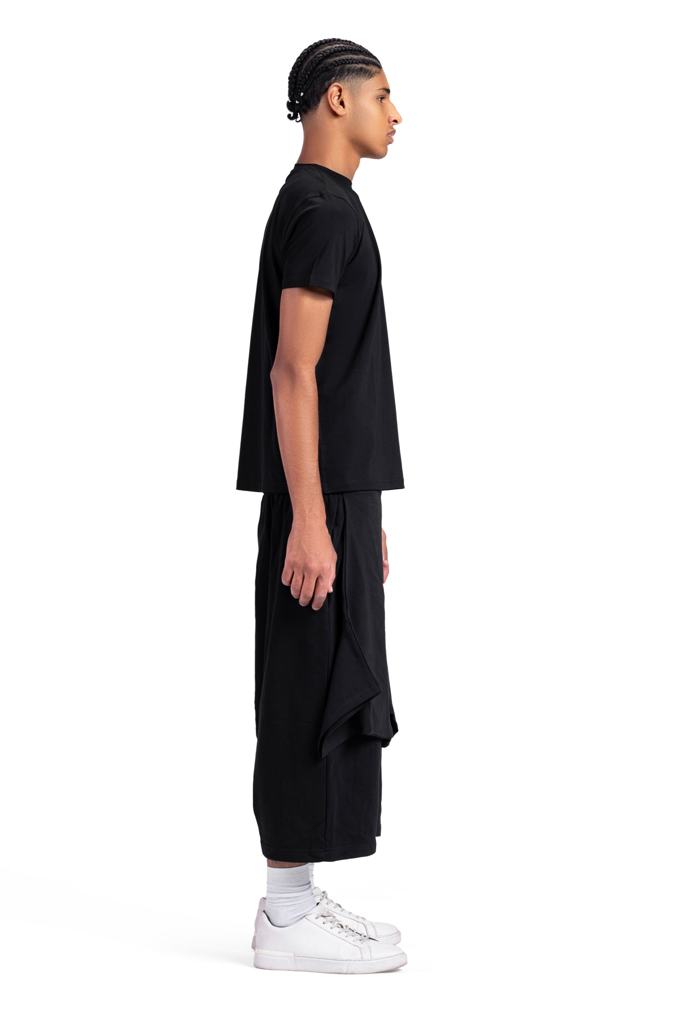 NUMBER 1 TSHIRT SHORTS BLACK