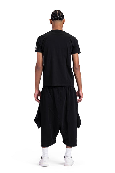 NUMBER 1 TSHIRT SHORTS BLACK
