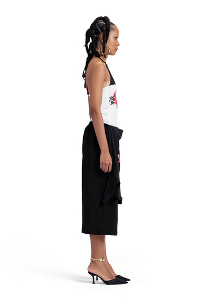 NUMBER 1 TSHIRT SHORTS BLACK